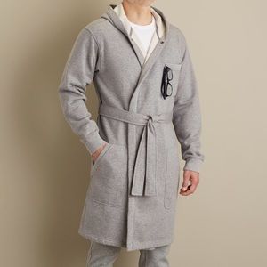 Duluth Souped Up Sweats Hooded Robe Quality Fleece